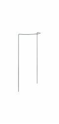Půlkruhová opora keřů, 70 cm, zelená