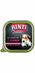 Rinti mokré krmivo pro psy Finest drůbeží a šunka 150g