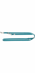 Jollypaw popruhové vodítko V-leash 200 cm x 20 mm petrolejové