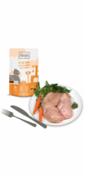 Mjamjam mokré krmivo v kapsičce se šťavnatým kuřetem a chutnou mrkví 125g