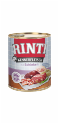 Rinti mokré krmivo pro psy, šunkové maso pro znalce, 800 g