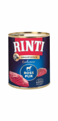 Rinti mokré krmivo pro psy Single Meat Exclusive Horse 800g