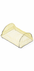 Ochranná síť proti ptákům do oblouků 120 cm x 80 cm žlutá