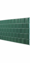 PVC clony na ochranu soukromí v roli, zelené, 19 cm x 20,5 m