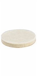 Wagner Felt měkká samolepicí bílá O 45 mm x 60 mm 4 kusy