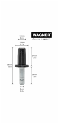 Wagnerův čep a hnací pouzdro 13 mm SV balení 70% 2 kusy