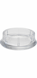 Podtácky Wagner Furniture EH 0430 Průhledné O 3,3 cm 4 kusy