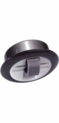 Otočná kolečka Wagner Mini Soft O 2,7 cm Černá