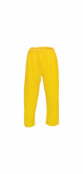 Nepromokavé kalhoty Safety&More žluté, velikost XL