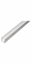 U-profil hliník 20 mm x 30 mm x 1 000 mm