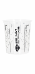 Míchací kelímek Brilliant Shine pro epoxidovou pryskyřici 1300 ml transparentní