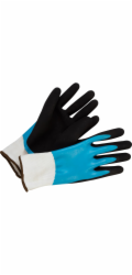 Zahradnické rukavice, modré, velikost 9