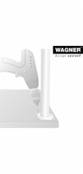 Teleskopická noha Wagner nastavitelná O 30 mm délka 160 mm - 250 mm černá