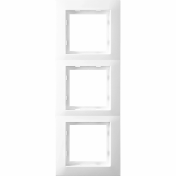 Rám z elektromateriálu Finnja White - matný