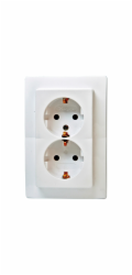 Kopp 2cestná zásuvka Paříž Arktická bílá