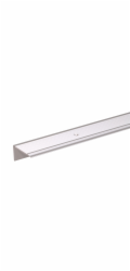 Hliníkový profil pro schodovou hranu 21 mm x 21 mm x 1 000 mm, stříbrný