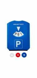 Parkovací kotouč se škrabkou na led