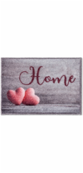 Čisticí podložka Astra Pure and Soft 50 cm x 70 cm Home Hearts stříbrná