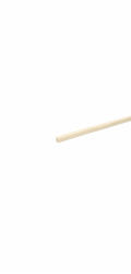 Čtvercová lať Döllken, surová borovice, 5 mm x 5 mm x 2 100 mm