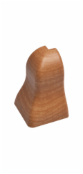 Vnější rohový díl OBI z třešňového dřeva, 2 kusy