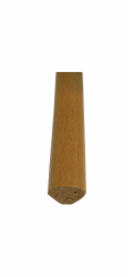 Čtvrtkruhový jasan, pařený, plast, 12 mm, délka 2000 mm
