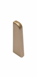 Koncovka OBI zlatá matná 2 kusy 60 mm x 20 mm