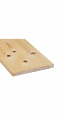 Hoblovaná a zkosená smrková/jedlová deska s hranami, 18 mm x 195 mm x 2400 mm