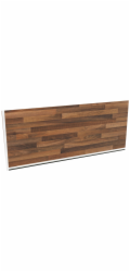 Sada zadních panelů Westag MFC 305 x 58,5 cm Ořech Butcherblock světlý (NU742)
