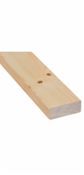 Rámové dřevo smrk/jedle, hoblované a zkosené, 24 mm x 70 mm x 2000 mm