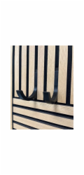 3D stojan na víno Denpanels pro akustické panely, 23,5 cm x 13 cm x 2 cm, černý