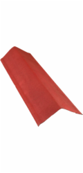Onduline krajnice matná červená pro asfaltovou vlnitou desku Base 1 000 mm x 180 mm