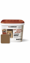 15 kg lepicí malty na lícové cihly Elabrick, hnědá