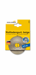 Schellenberg Maxi roletový popruh 23 mm 4,5 m béžový