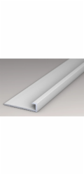 Kronoflooring C-profil Rock the Wall hliník 265 cm stříbrný