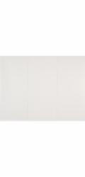 Grosfillex obkladový prvek Compact White matný 120 cm x 37,5 cm
