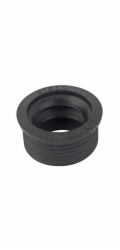 Kirchhoff krátká gumová odtoková spojka pro sifonový výpust 40 mm x 30 mm černá