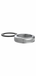 Kirchhoff vroubkovaná matice s těsněním 41,9 mm (1 1/4") chromovaná