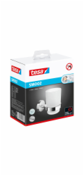Tesa kelímek na zubní kartáček Smooz včetně lepidla, chrom