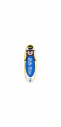 FunWater Tuxedo Sailor dětské SUP pádlo 2,4m (modré)