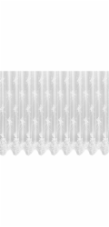 Sehlbach Šátek Sina White 125 cm x 300 cm