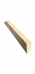 Döllken Profiles Soklová lišta smrková 47 mm x 16 mm délka 2400 mm