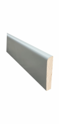 Döllken Profiles Borovicová soklová lišta, šedá, 60 mm x 9 mm, délka 2400 mm