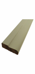 Döllken Profiles Soklová lišta, bílý lak, 23 mm x 7 mm, délka 2400 mm
