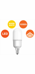 Osram LED žárovka E14 9 W Teplá bílá 1050 lm Energetická třída: E 11,8 x 3,6 cm (V x Š)