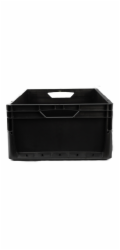 Eurobox-System Systémová krabice Eurobox s pevnou stěnou 22 cm x 40 cm x 60 cm černá