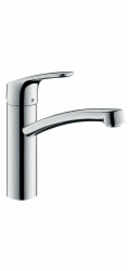 Hansgrohe Páková kuchyňská baterie Focus, otočná hlavice, 160 mm, chrom