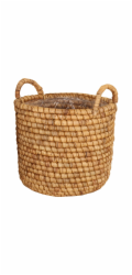 Sonstige Košík s úchyty, O 36 cm x 35 cm, přírodní