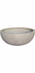 Sonstige Květinová miska Poroso 36 cm x 36 cm x 15 cm šedá