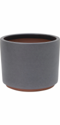 Sonstige Keramický květináč antracitově černý 39 cm x 32 cm x 32 cm