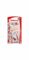 Fischer Hmoždinky DuoPower O 6 mm x 30 mm RH NK 6 kusů s kulatým hákem
